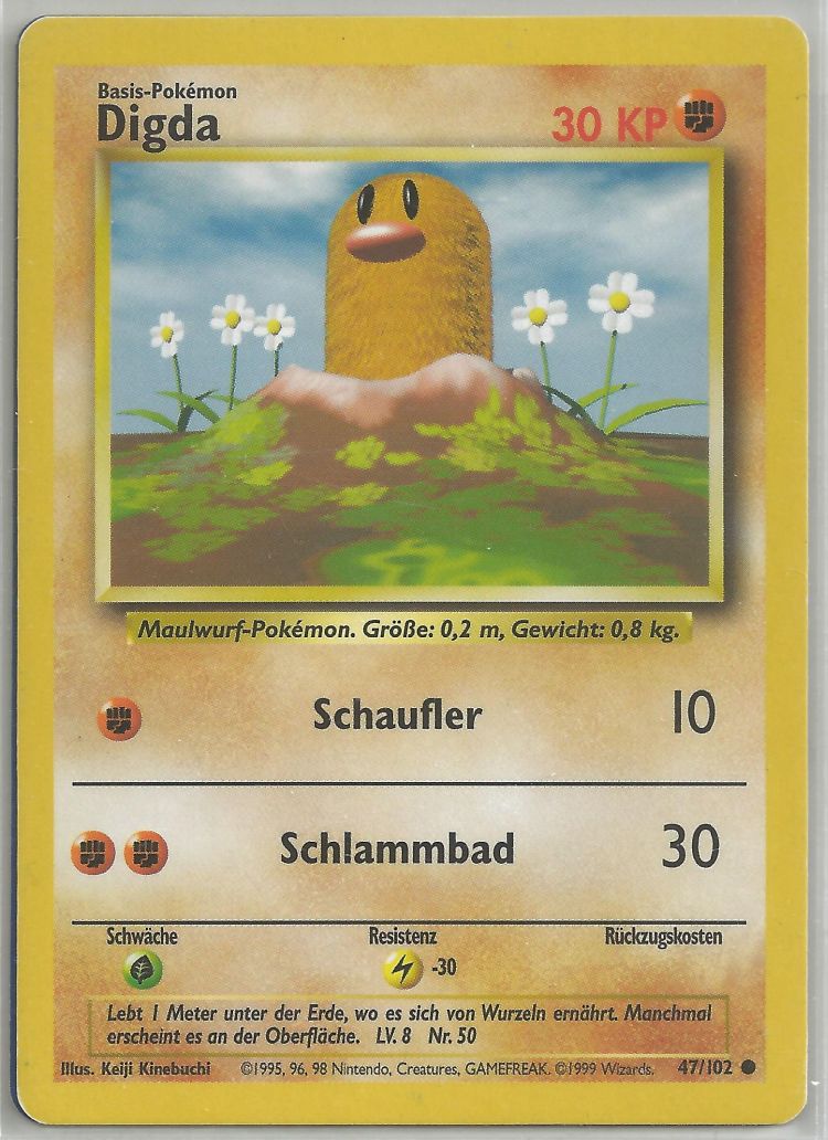 Diglett - Base Set (Common) [BS-47]