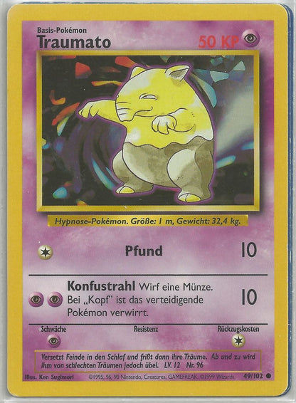 Drowzee - Base Set (Common) [BS-49]