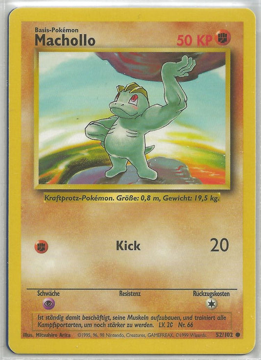 Machop - Base Set (Common) [BS-52]