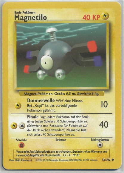 Magnemite - Base Set (Common) [BS-53]