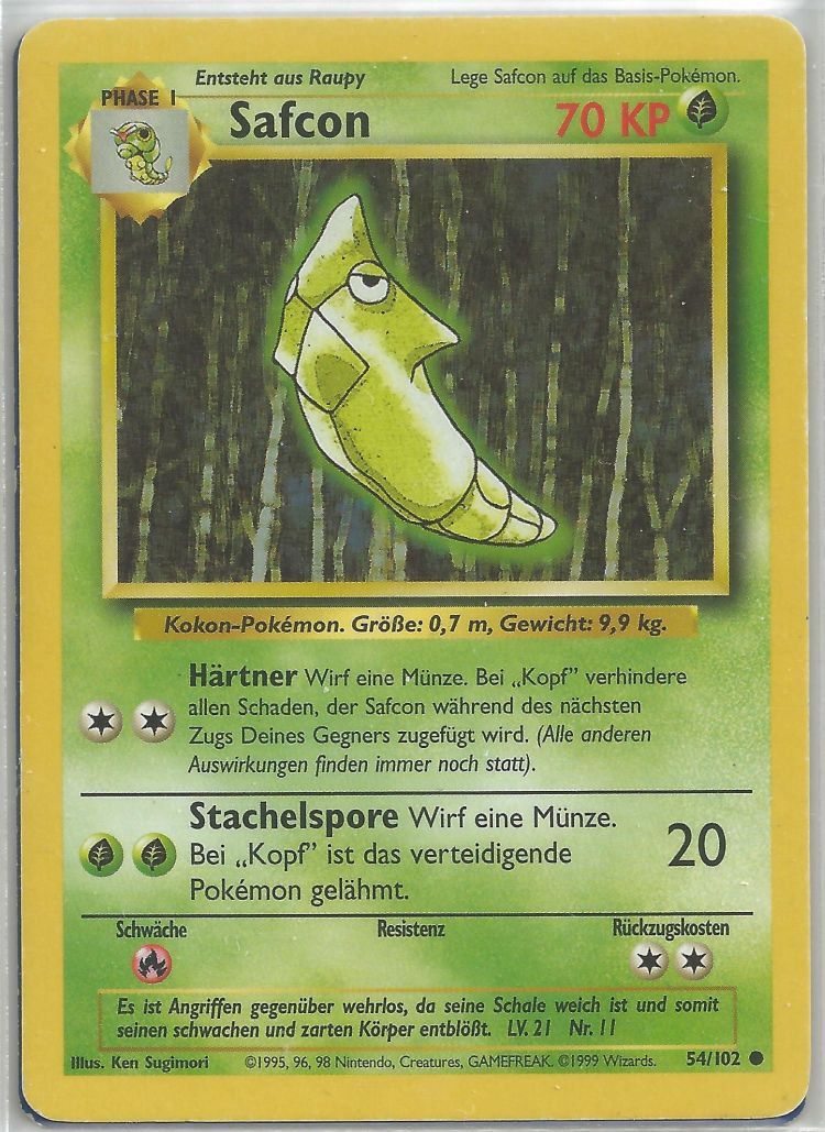 Metapod - Base Set (Common) [BS-54]