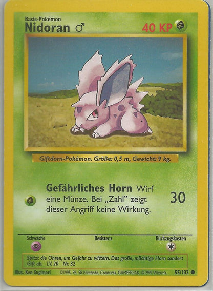 Nidoran - Base Set (Common) [BS-55]