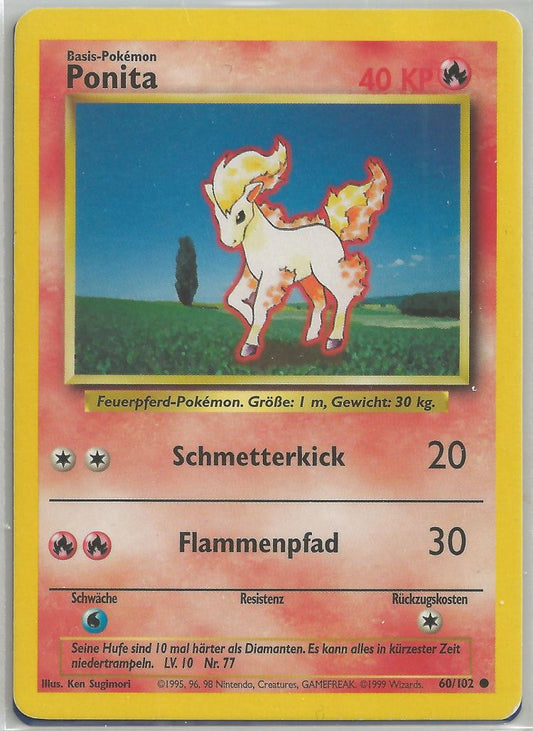 Ponyta - Base Set (Common) [BS-60]