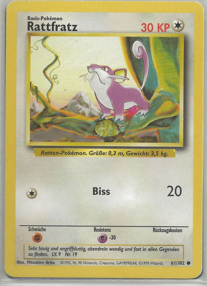 Rattata - Base Set (Common) [BS-61]