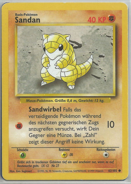 Sandshrew - Base Set (Common) [BS-62]
