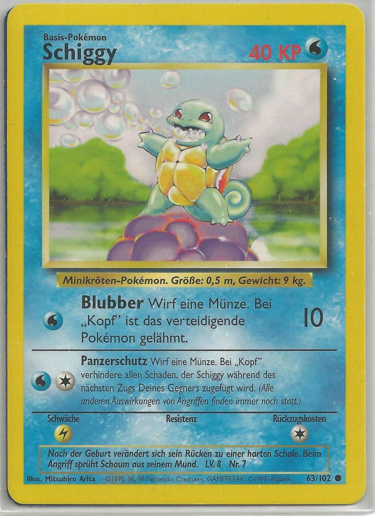 Squirtle - Base Set (Common) [BS-63]