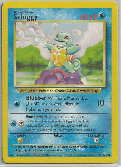 Squirtle - Base Set (Common) [BS-63]