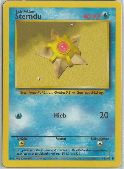 Staryu - Base Set (Common) [BS-65]