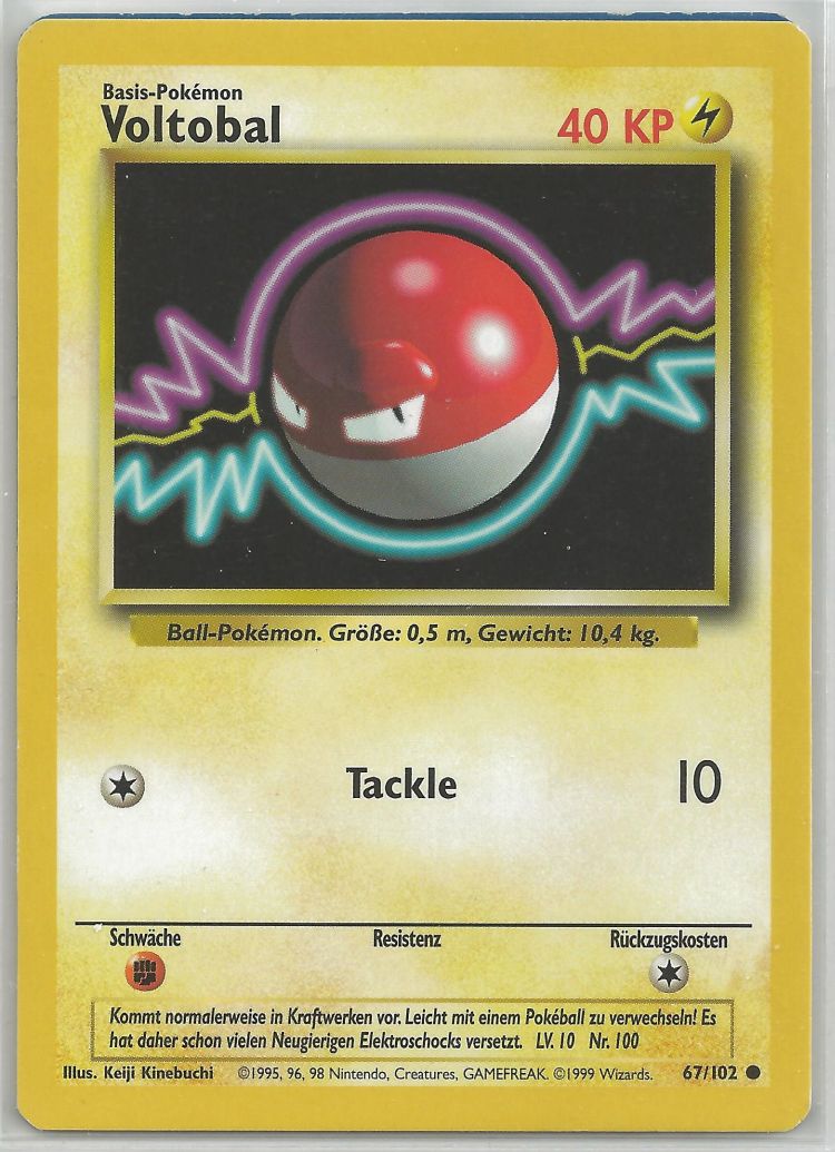 Voltorb - Base Set (Common) [BS-67]