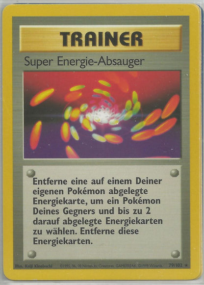 Super Energy Removal - Base Set (Rare) [BS-79]