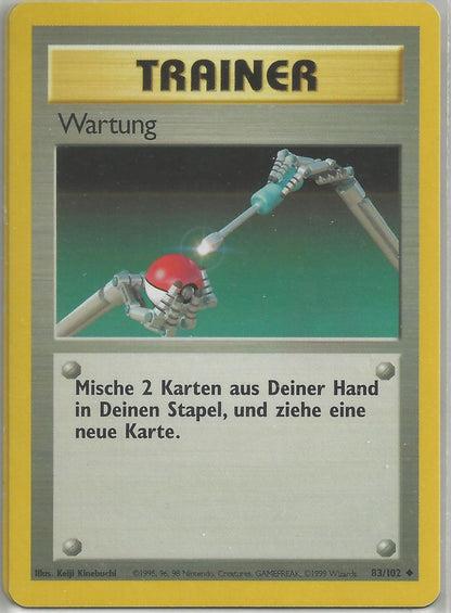 Maintenance - Base Set (Uncommon) [BS-83]
