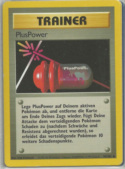 PlusPower - Base Set (Uncommon) [BS-84]