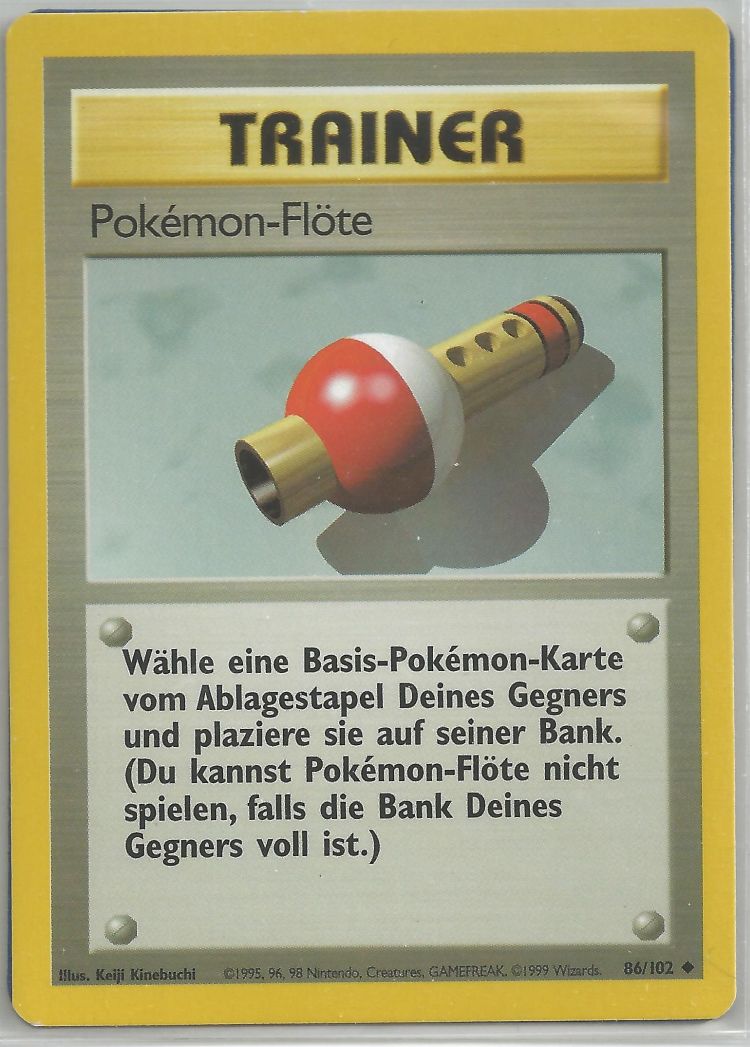 Pokémon Flute - Base Set (Uncommon) [BS-86]