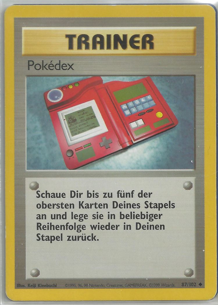 Pokédex - Base Set (Uncommon) [BS-87]