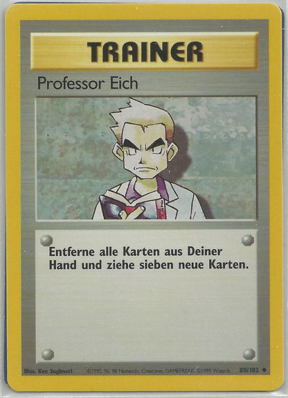 Professor Oak - Base Set (Uncommon) [BS-88]