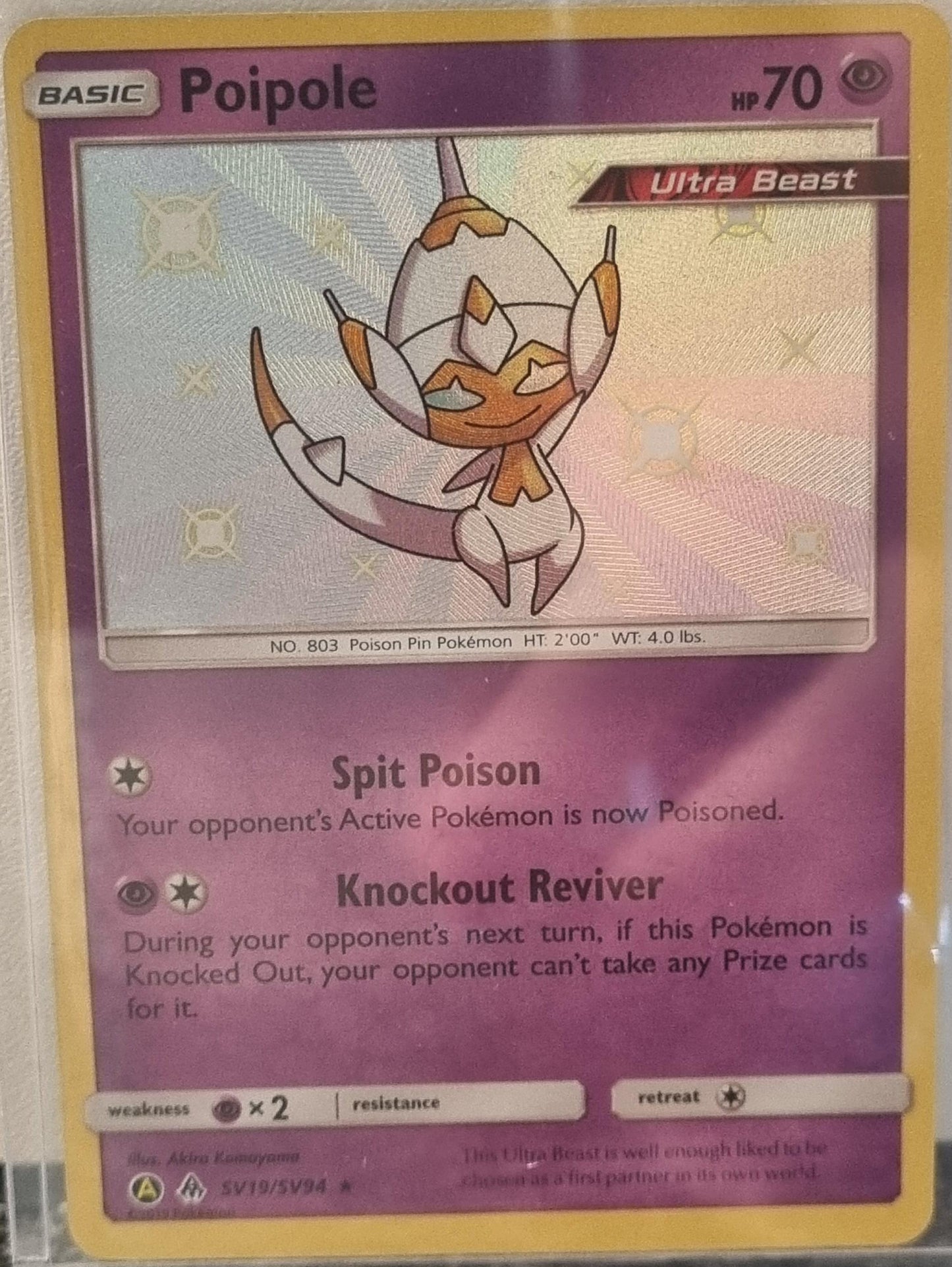 Poipole - Hidden Fates (Secret Rare) [HIF-SV19]