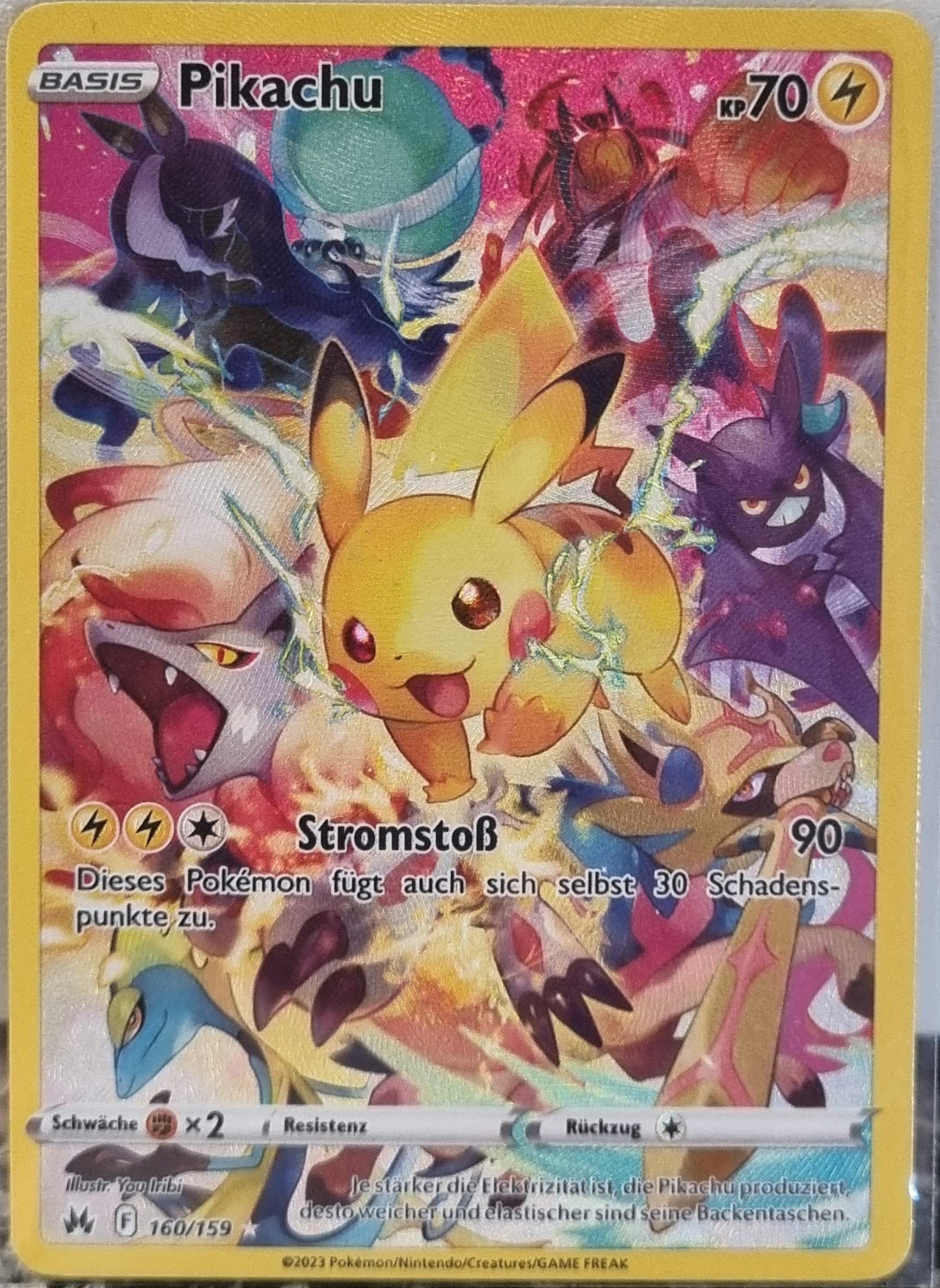 Pikachu - Crown Zenith (Secret Rare) [CRZ-160]