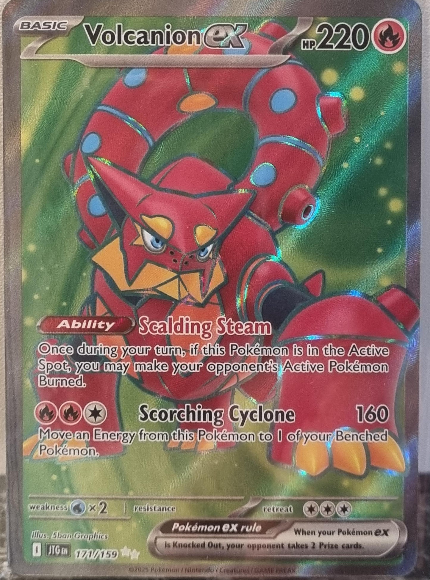 Volcanion ex - Journey Together (Ultra Rare) [JTG-171]