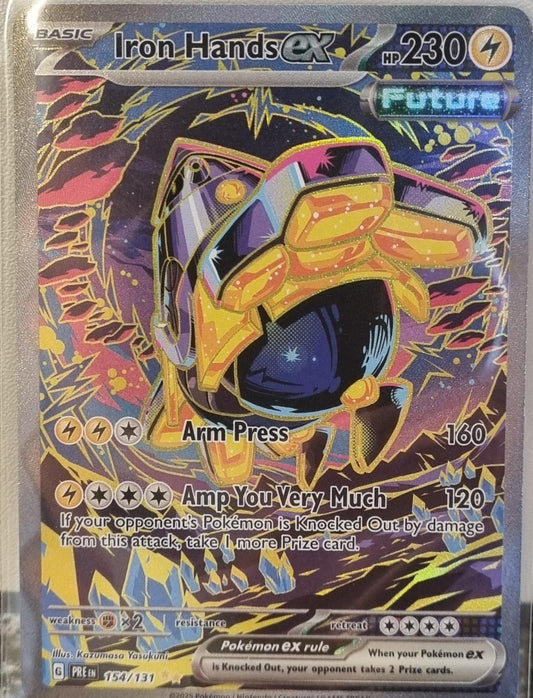 Iron Hands ex - Prismatic Evolutions (Special Illustration Rare) [PRE-154]