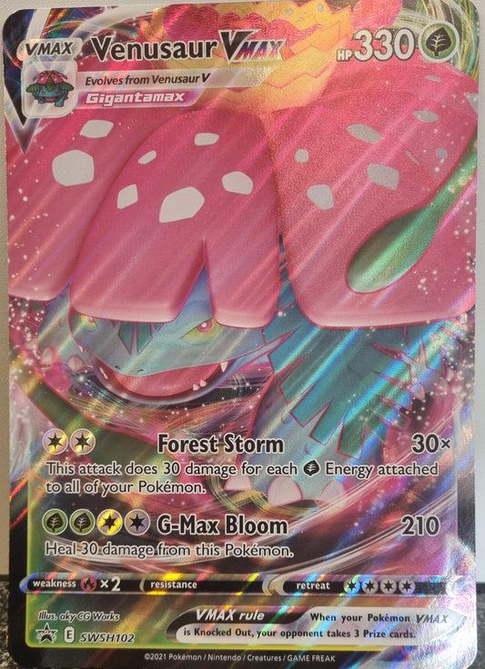 Venusaur VMAX - SWSH Black Star Promos (Oversized) [SWSH-102]