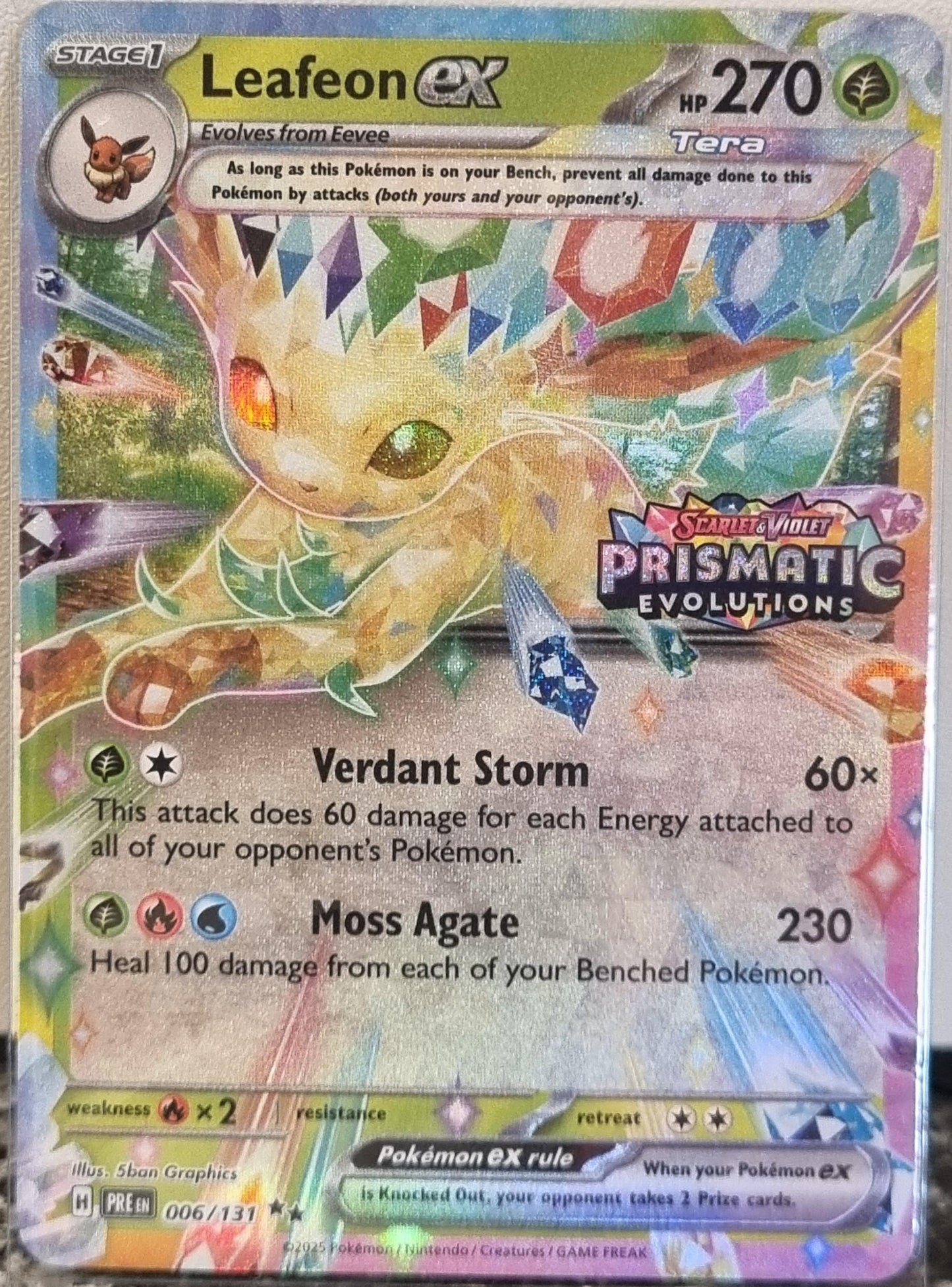 Leafeon ex - Prismatic Evolutions: Additionals (Promo) [xPRE-006]