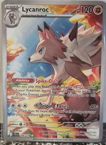 Lycanroc - Journey Together (Illustration Rare) [JTG-166]