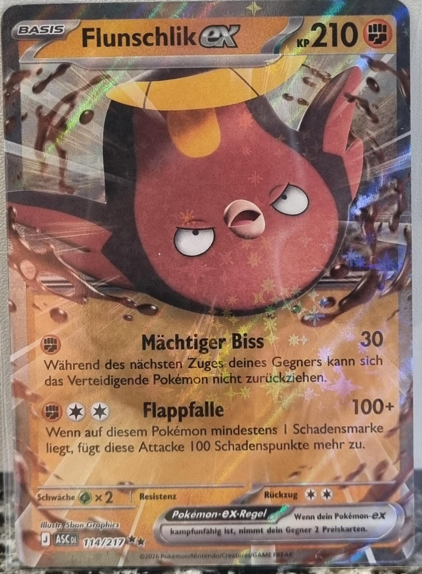 Stunfisk ex - Ascended Heroes (Double Rare) [ASC-114]