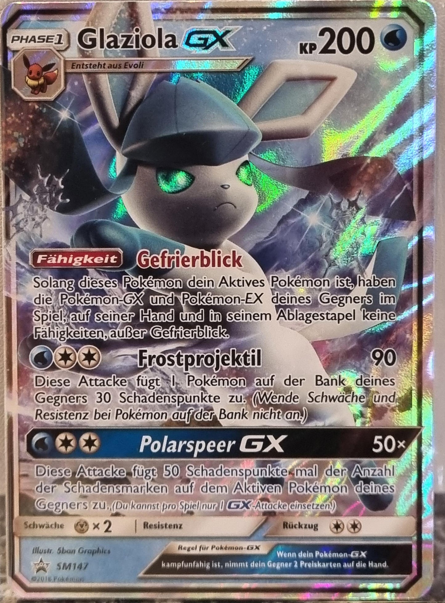 Glaceon GX - SM Black Star Promos (Promo) [SM-147]