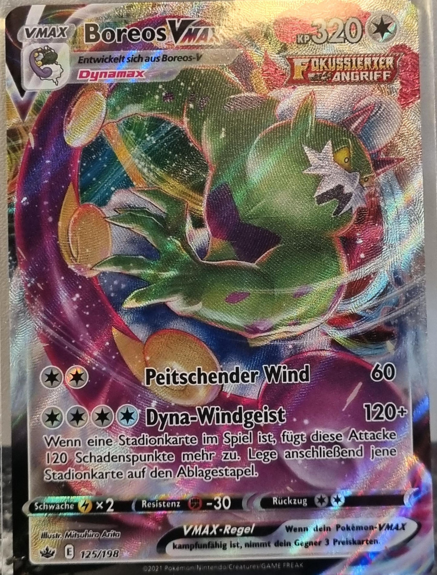 Tornadus VMAX - Chilling Reign (Ultra Rare) [CRE-125]