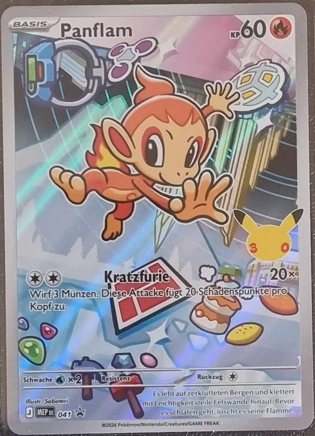 Chimchar - MEP Black Star Promos (Promo) [MEP-041]