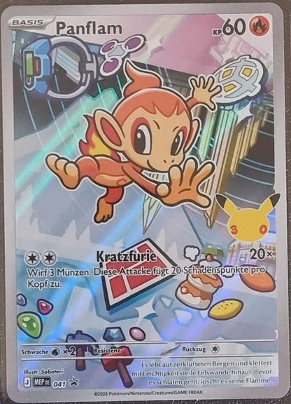 Chimchar - MEP Black Star Promos (Promo) [MEP-041]