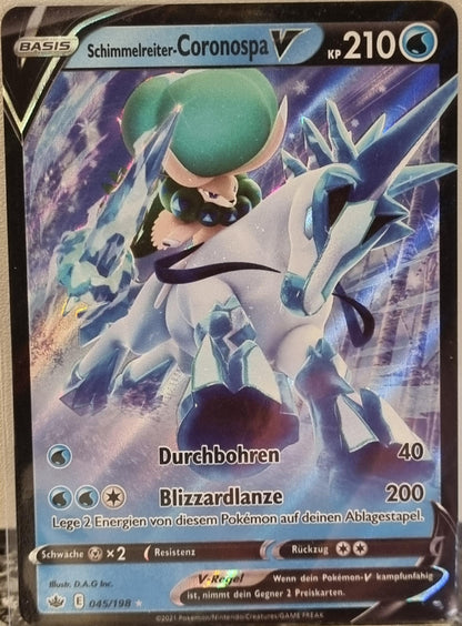 Ice Rider Calyrex V - Chilling Reign (Ultra Rare) [CRE-045]