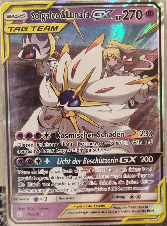 Solgaleo & Lunala GX - Cosmic Eclipse (Ultra Rare) [CEC-75]