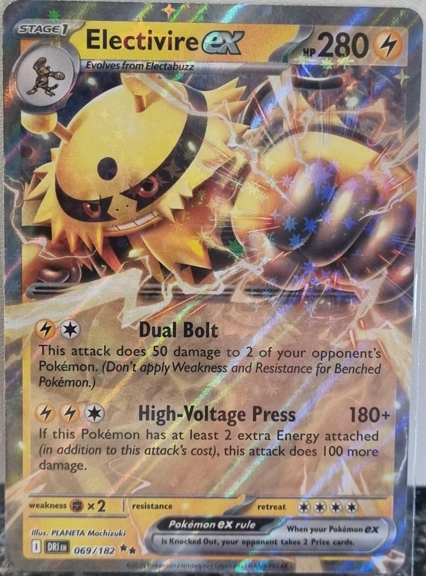 Electivire ex - Destined Rivals (Double Rare) [DRI-069]