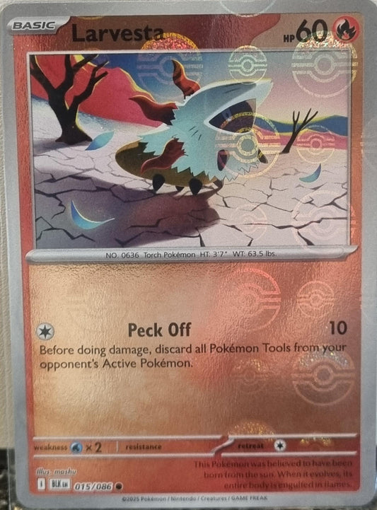 Larvesta - Black Bolt: Additionals (Common) [xBLK-015]