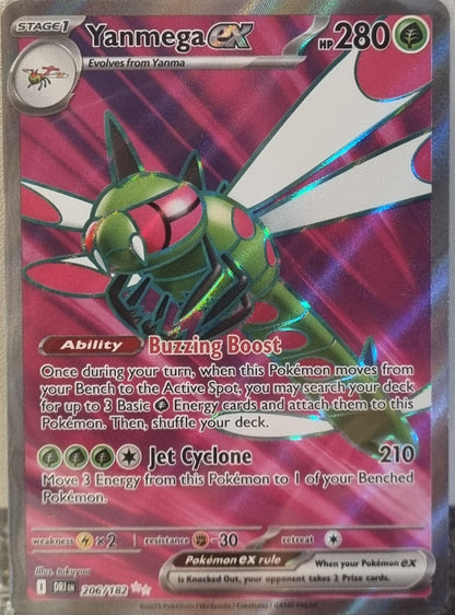 Yanmega ex - Destined Rivals (Ultra Rare) [DRI-206]
