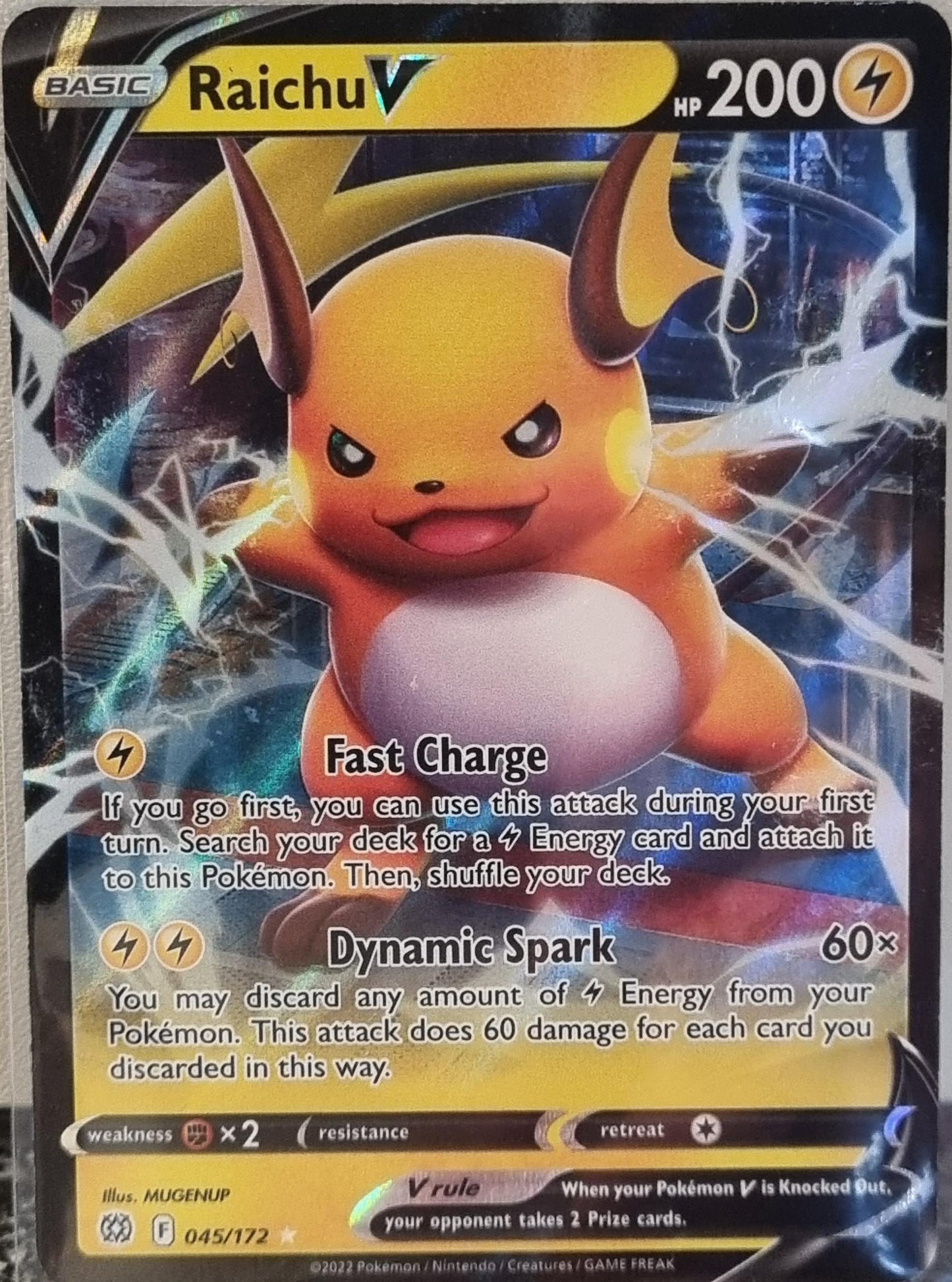 Raichu V - Brilliant Stars (Ultra Rare) [BRS-045]