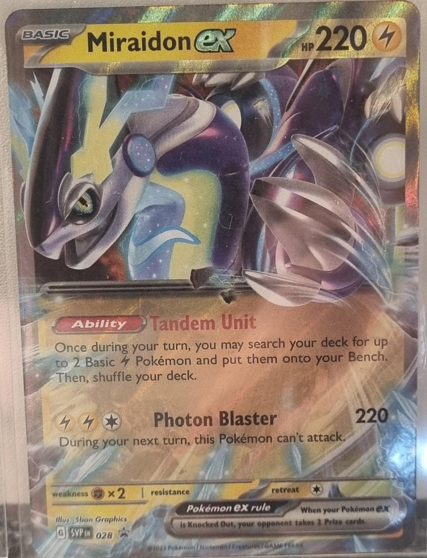 Miraidon ex - SV Black Star Promos (Promo) [SVP-028]