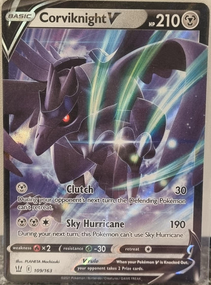 Corviknight V - Battle Styles (Ultra Rare) [BST-109]