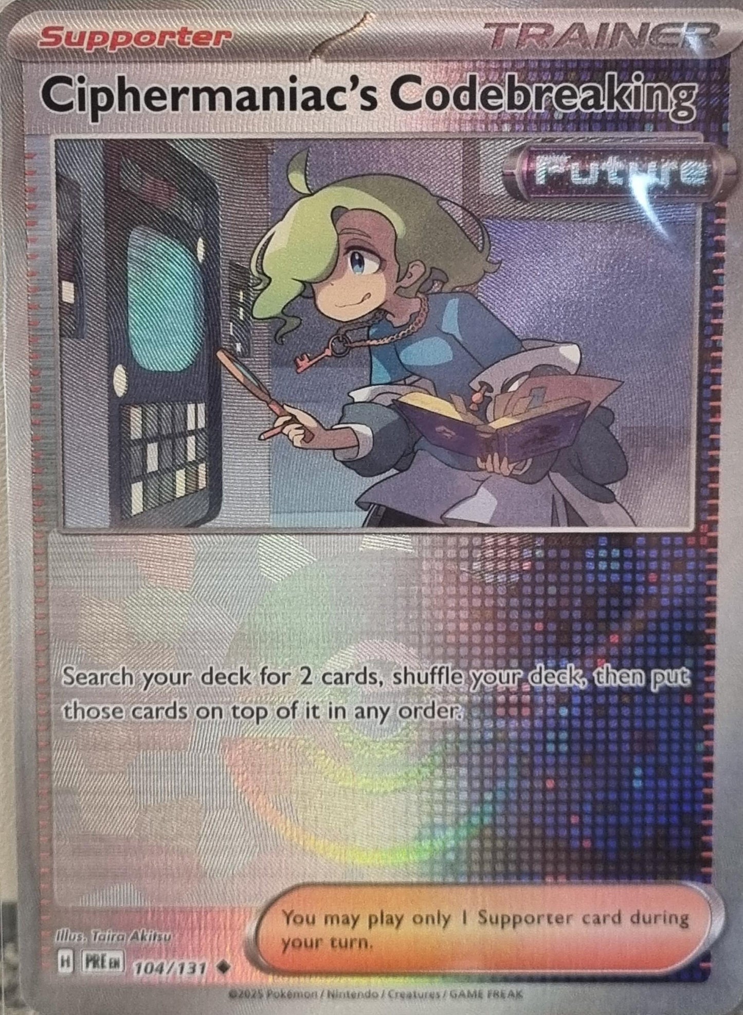 Ciphermaniac's Codebreaking - Prismatic Evolutions: Additionals (Uncommon) [xPRE-104]