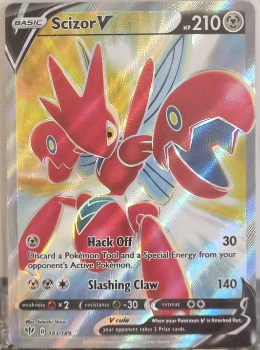 Scizor V - Darkness Ablaze (Ultra Rare) [DAA-183]