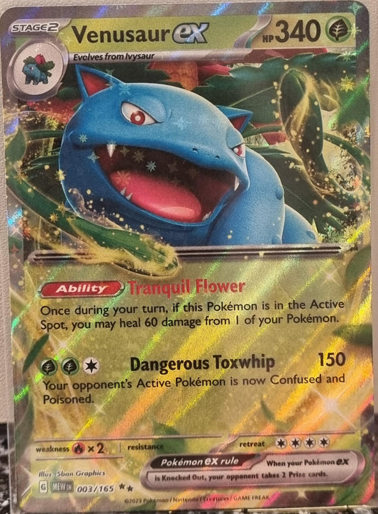 Venusaur ex - 151 (Double Rare) [MEW-003]