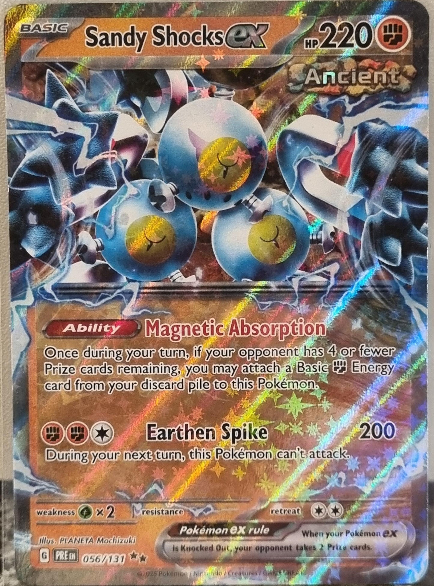 Sandy Shocks ex - Prismatic Evolutions (Double Rare) [PRE-056]