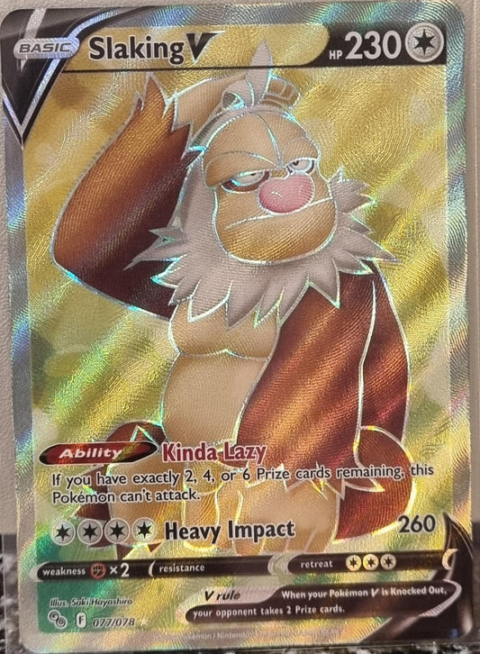 Slaking V - Pokémon GO (Ultra Rare) [PGO-077]