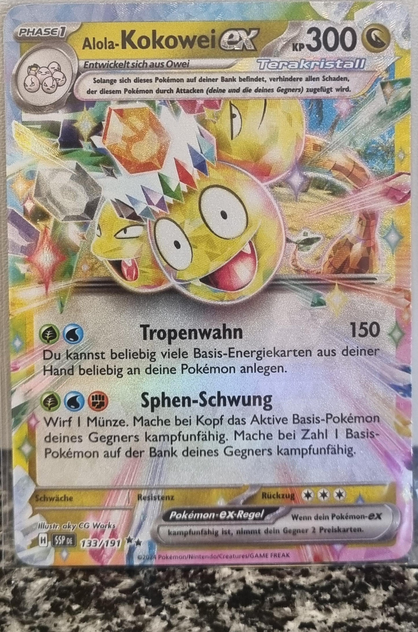 Alolan Exeggutor ex - Surging Sparks (Double Rare) [SSP-133]