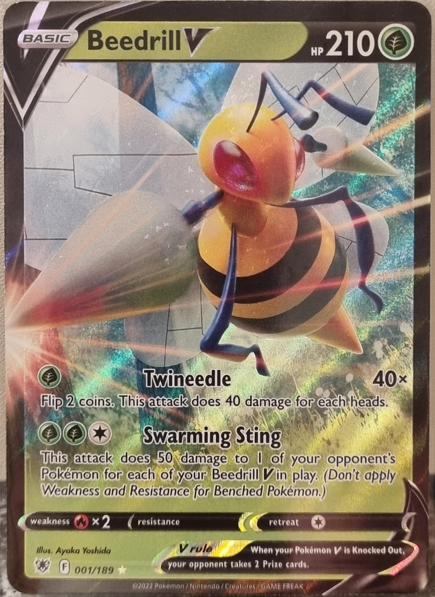 Beedrill V - Astral Radiance (Ultra Rare) [ASR-001]