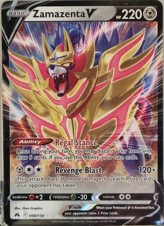 Zamazenta V - Crown Zenith (Ultra Rare) [CRZ-098]