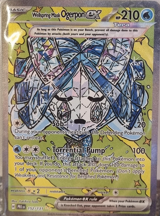 Wellspring Mask Ogerpon ex - Prismatic Evolutions (Special Illustration Rare) [PRE-152]