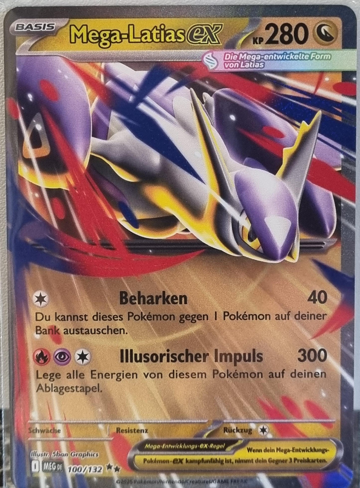 Mega Latias ex - Mega Evolution (Double Rare) [MEG-100]
