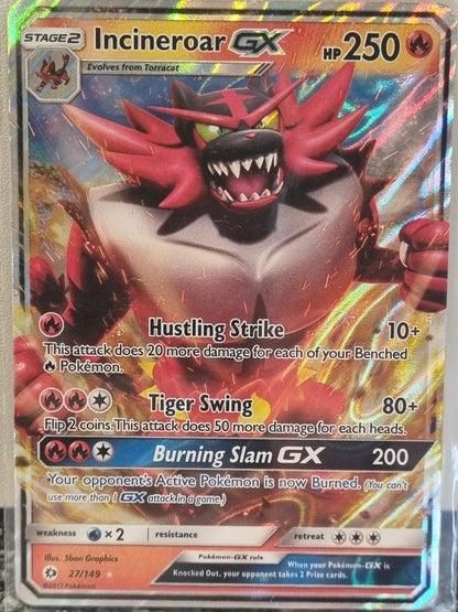 Incineroar GX - Sun & Moon (Ultra Rare) [SUM-27]